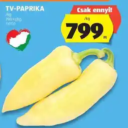 ALDI TV paprika ajánlat