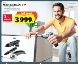 ALDI FERREX AKKUS SZERSZÁM, 4 V ajánlat