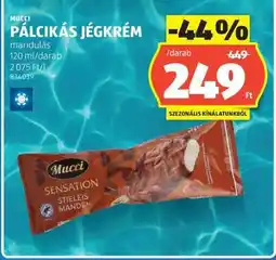 ALDI MUCCI PÁLCIKÁS JÉGKRÉM ajánlat