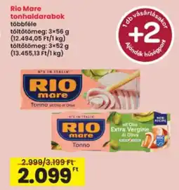 Interspar Rio Mare tonhaldarabok ajánlat