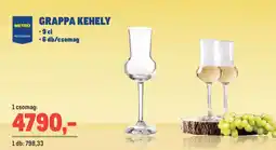 Metro Grappa kehely ajánlat