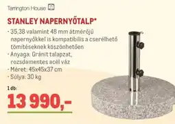 Metro Stanley napernyőtalp ajánlat