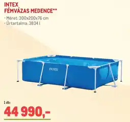 Metro Intex fémvázas medence ajánlat