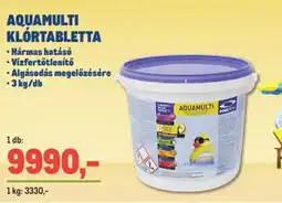 Metro Aquamulti klórtabletta ajánlat