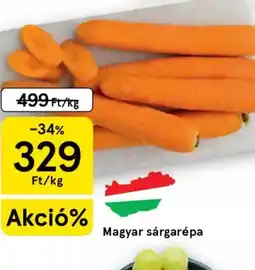 Tesco Magyar sárgarépa ajánlat
