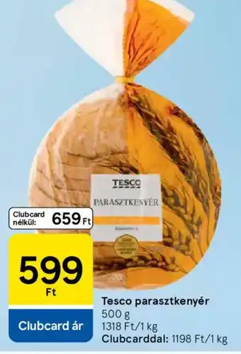 Tesco Tesco parasztkenyér ajánlat