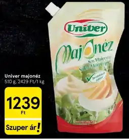 Tesco Univer majonéz ajánlat