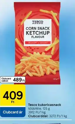 Tesco Tesco kukoricasnack ajánlat