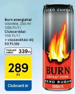 Tesco Burn energiaital ajánlat