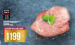 Coop Sertés Lapocka ajánlat