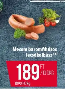 Coop Mecom baromfihúsos lecsókolbász ajánlat