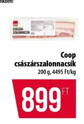 Coop Coop császárszalonnacsík ajánlat