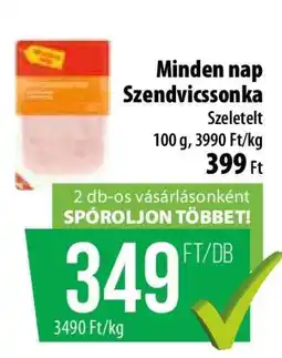 Coop Minden nap Szendvicssonka ajánlat