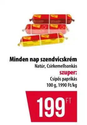 Coop Minden nap szendvicskrém ajánlat