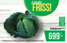 Coop Kelkáposzta ajánlat