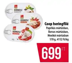 Coop Coop heringfilé ajánlat