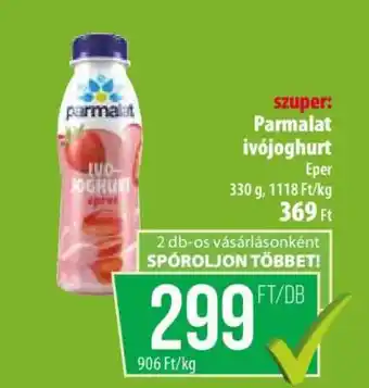 Coop Parmalat ivójoghurt Eper ajánlat