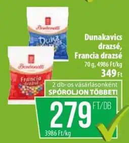 Coop Dunakavics drazsé, Francia drazsé ajánlat