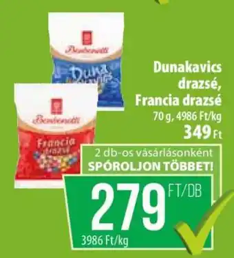 Coop Dunakavics drazsé, Francia drazsé ajánlat
