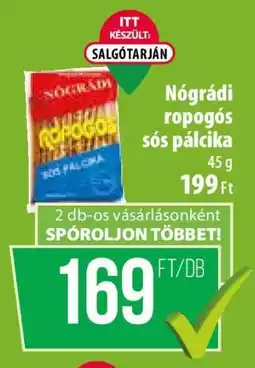 Coop Nógrádi Ropogós Sós Pálcika ajánlat