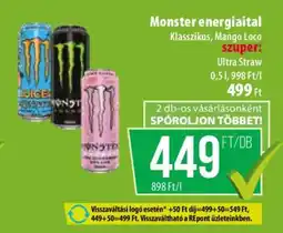 Coop MONSTER Energiaital ajánlat