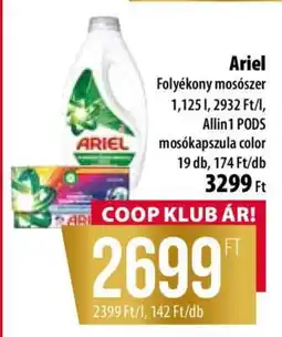 Coop Ariel ajánlat