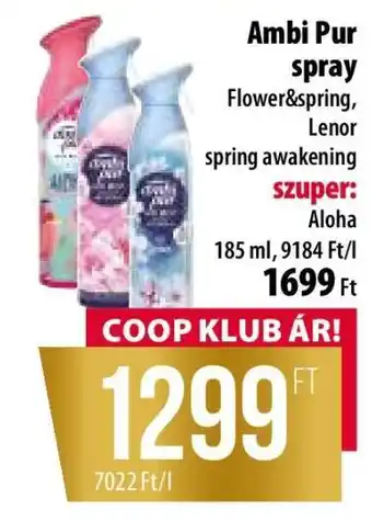 Coop AMBI PUR SPRAY ajánlat