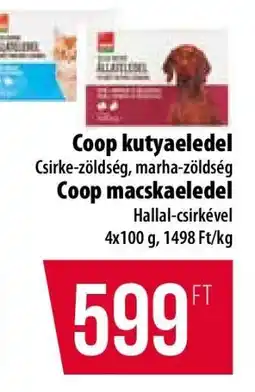 Coop Coop kutyaeledel / Coop macskaeledel ajánlat