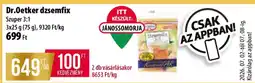 Coop Dr. Oetker dzsemfix ajánlat