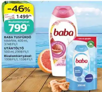 Auchan BABA Tusfürdő ajánlat