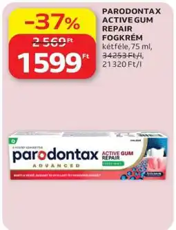 Auchan PARODONTAX ACTIVE GUM REPAIR FOGKRÉM ajánlat
