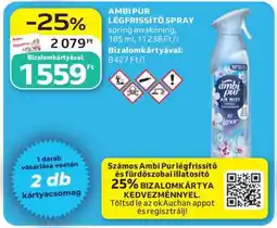 Auchan Ambi Pur Légfrissítő Spray ajánlat