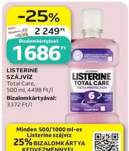 Auchan LISTERINE Szájvíz ajánlat
