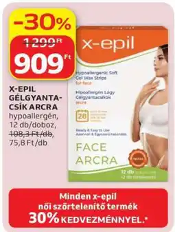 Auchan X-EPIL GÉLGYANTA-CSÍK ARCRA ajánlat
