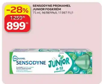 Auchan SENSODYNE PRONAMEL JUNIOR FOGKRÉM ajánlat