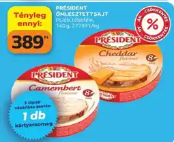 Auchan PRÉSIDENT Ömlesztett Sajt ajánlat