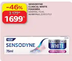 Auchan SENSODYNE CLINICAL WHITE FOGKRÉM ajánlat