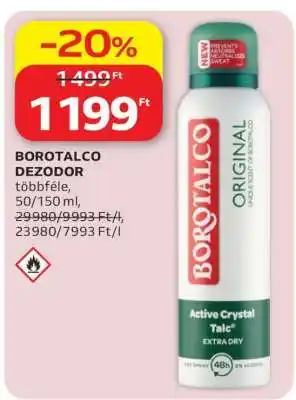 Auchan BOROTALCO DEZODOR ajánlat