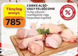 Auchan Csirke alsó- vagy felsőcomb ajánlat