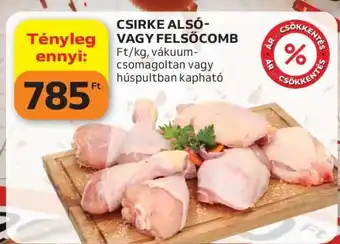 Auchan Csirke alsó- vagy felsőcomb ajánlat