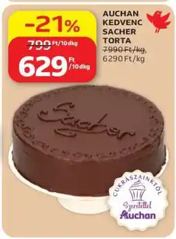 Auchan AUCHAN KEDVENC SACHER TORTA ajánlat