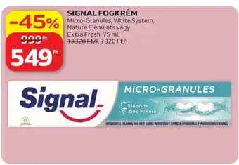 Auchan Signal fogkrém ajánlat