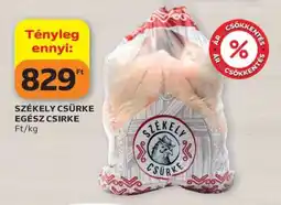 Auchan SZÉKELY CSÜRKE EGÉSZ CSIRKE ajánlat