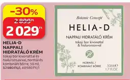 Auchan HELIA-D NAPPALI HIDRATÁLÓ KRÉM ajánlat