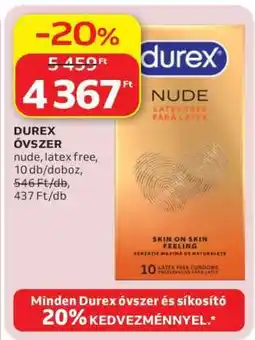 Auchan Durex óvszer ajánlat