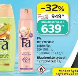 Auchan Fa dezodor ajánlat
