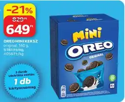 Auchan OREO MINI KEKSZ ajánlat