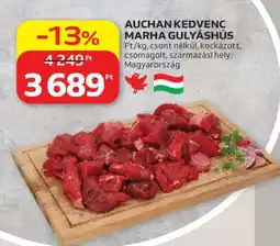 Auchan Auchan Kedvenc Marha Gulyáshús ajánlat