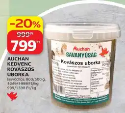 Auchan Auchan Kedvenc Kovászos Uborka ajánlat