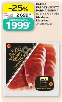 Auchan PARMA EREDETVÉDETT PÁRMAI SONKA ajánlat